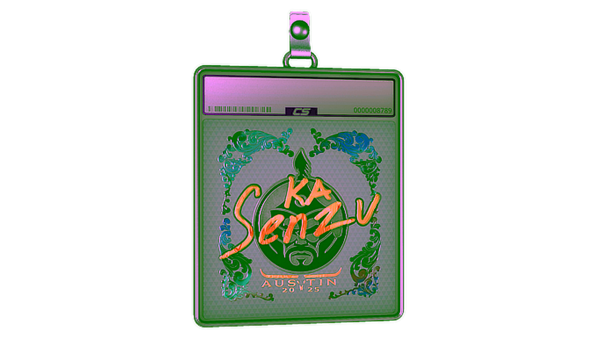 Sticker Slab | Senzu (Holo) | Austin 2025 için görüntü