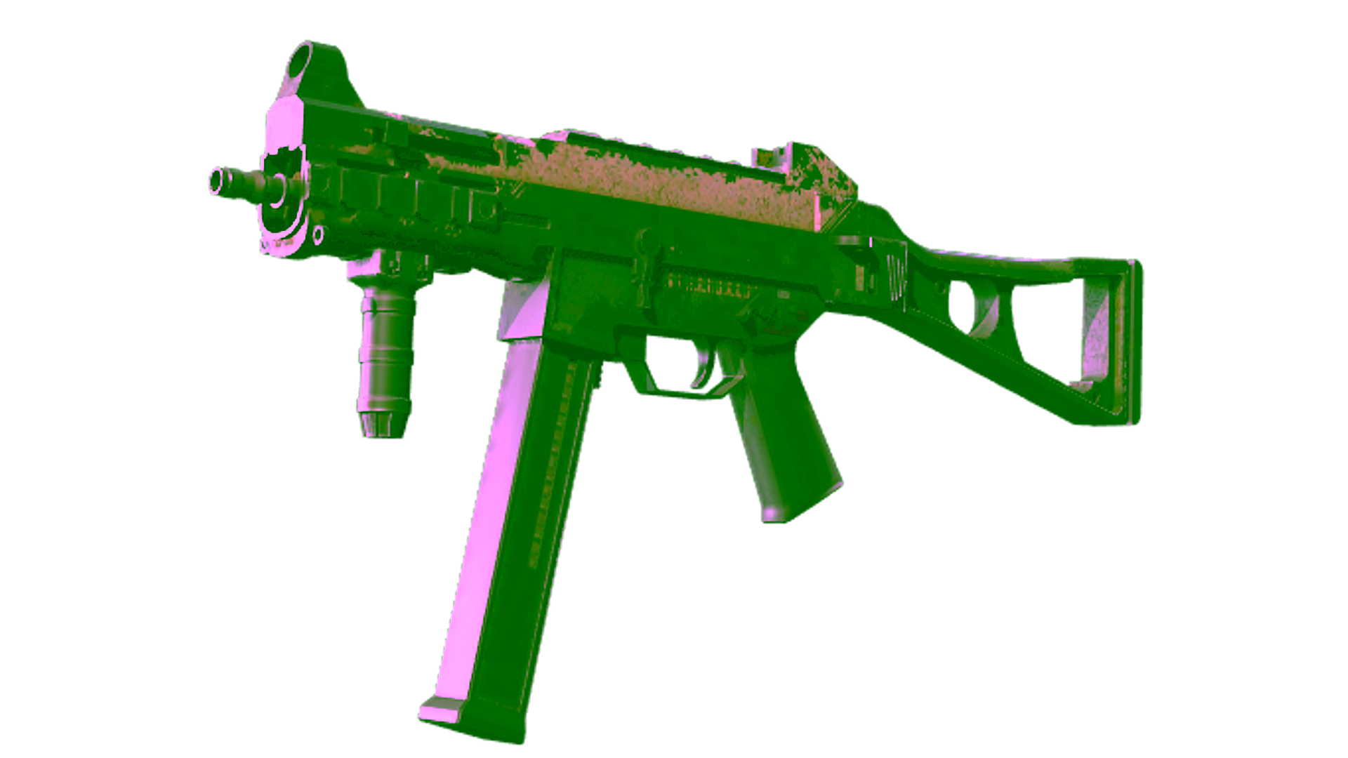 Дисплей для StatTrak™ UMP-45 | Corporal (Battle-Scarred)