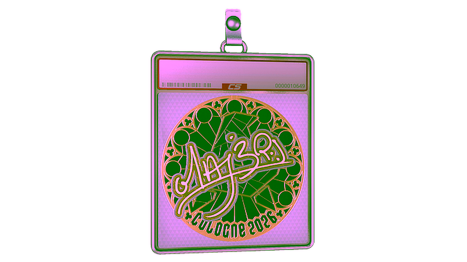 Display for Sticker Slab | MAJ3R (Gold) | Cologne 2026
