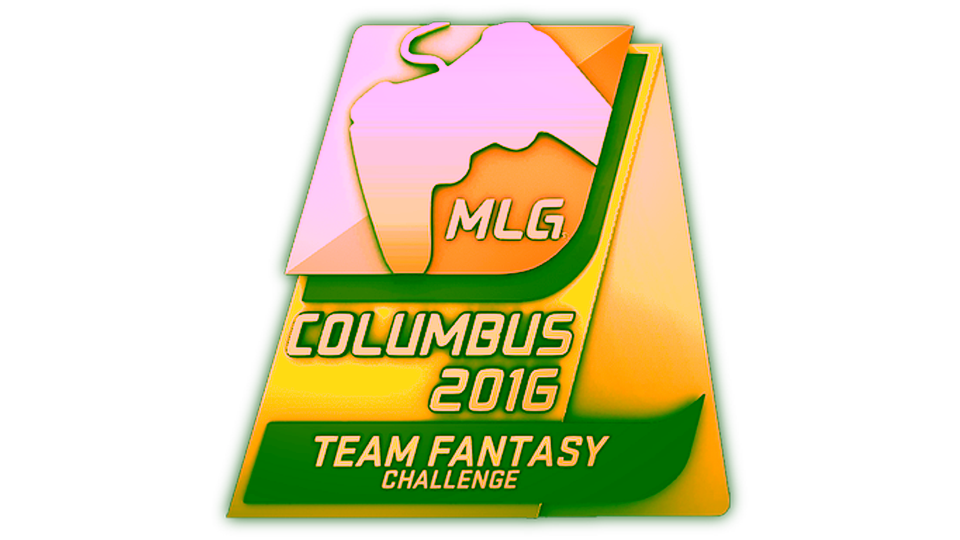 Display for Gold Columbus 2016 Fantasy Trophy