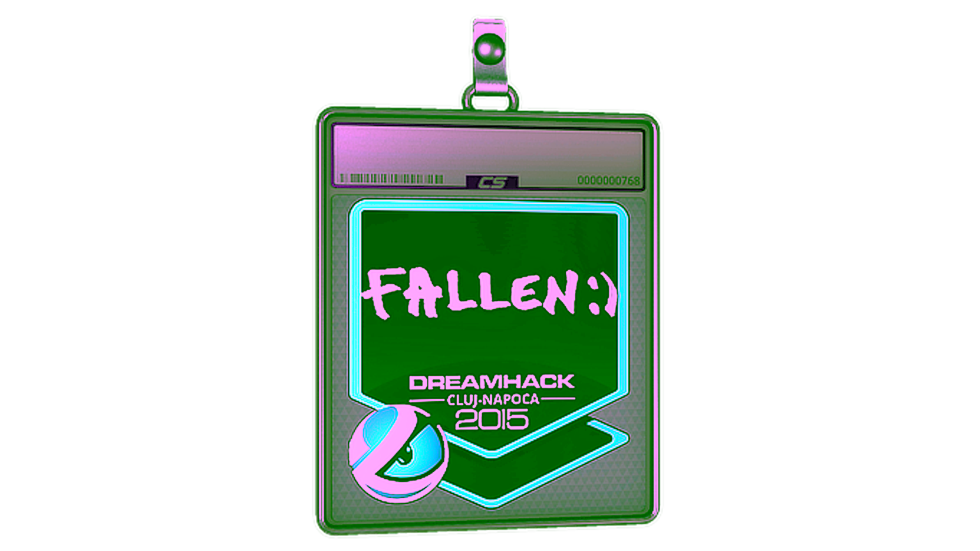 Display for Sticker Slab | FalleN (Foil) | Cluj-Napoca 2015