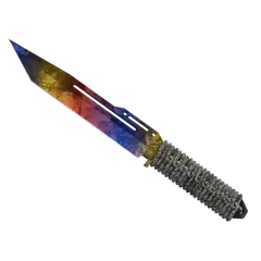 Paracord Knife Marble Fade