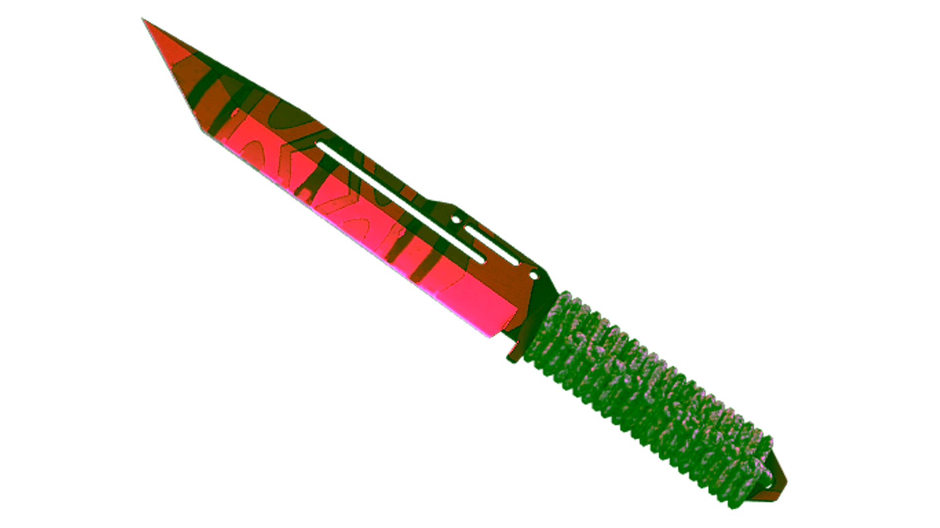 Visar för ★ StatTrak™ Paracord Knife | Slaughter (Minimal Wear)