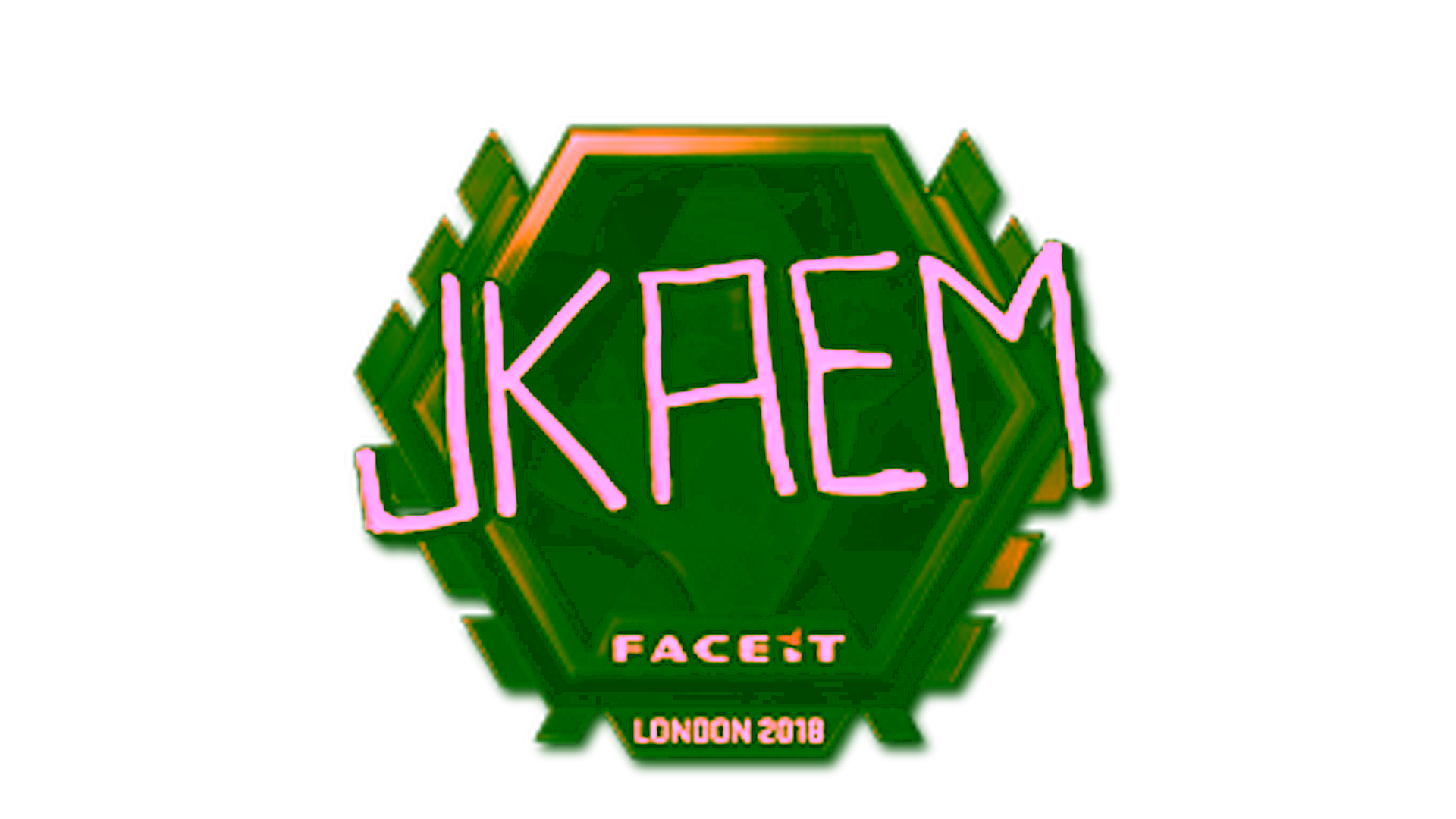 Visar för Sticker | jkaem (Gold) | London 2018