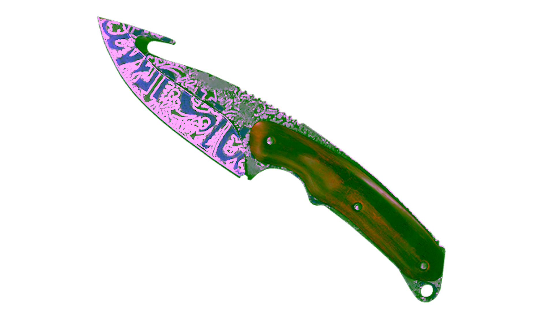 Display for ★ StatTrak™ Gut Knife | Freehand (Well-Worn)
