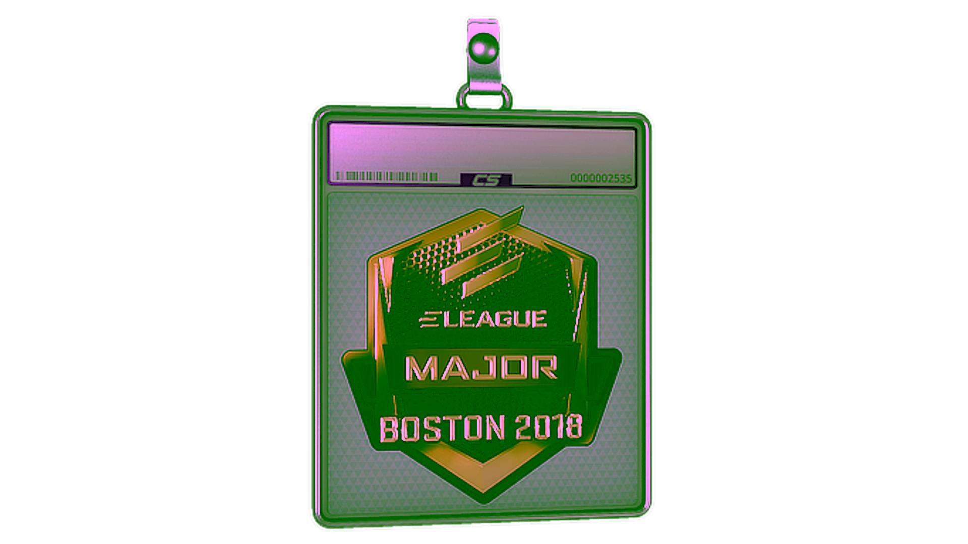 Affichage pour Sticker Slab | ELEAGUE (Gold) | Boston 2018