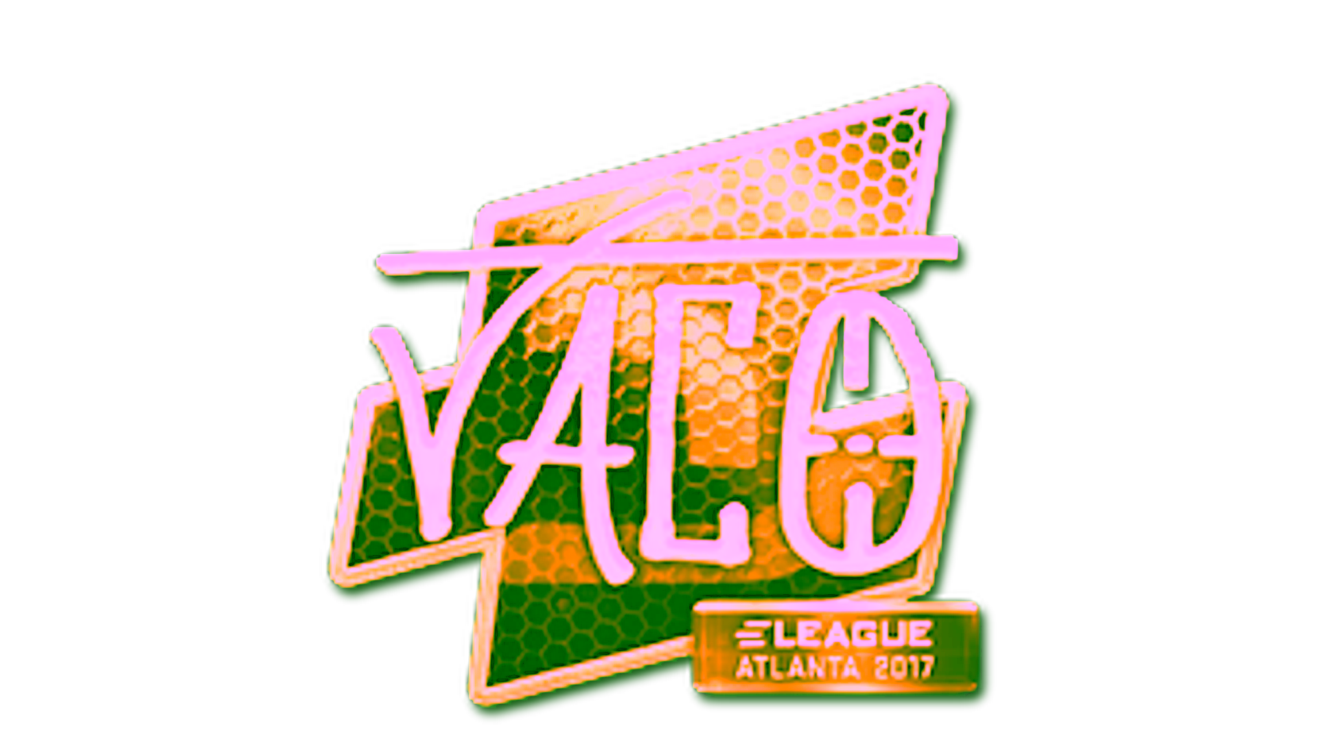 Display for Sticker | TACO (Gold) | Atlanta 2017