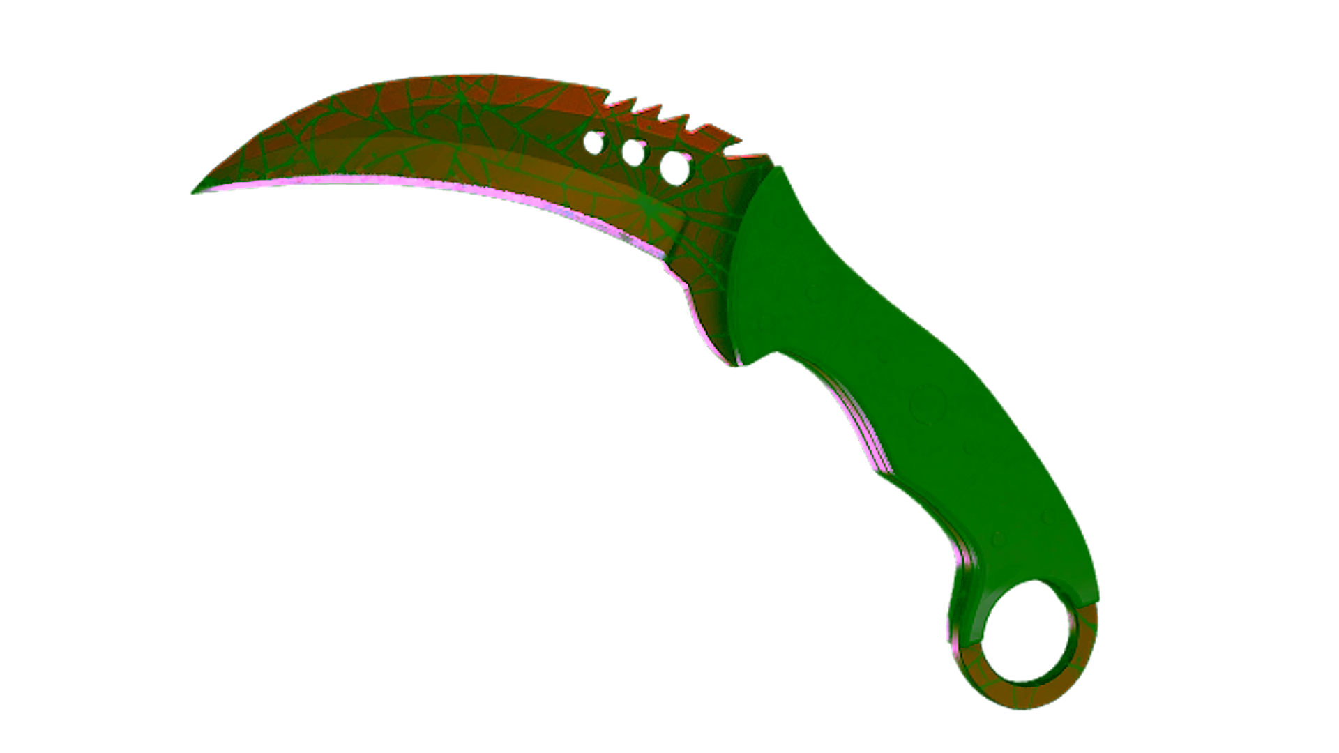 Display for ★ Talon Knife | Crimson Web (Factory New)