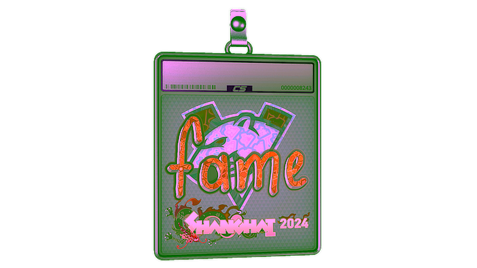 Display for Sticker Slab | fame (Holo) | Shanghai 2024