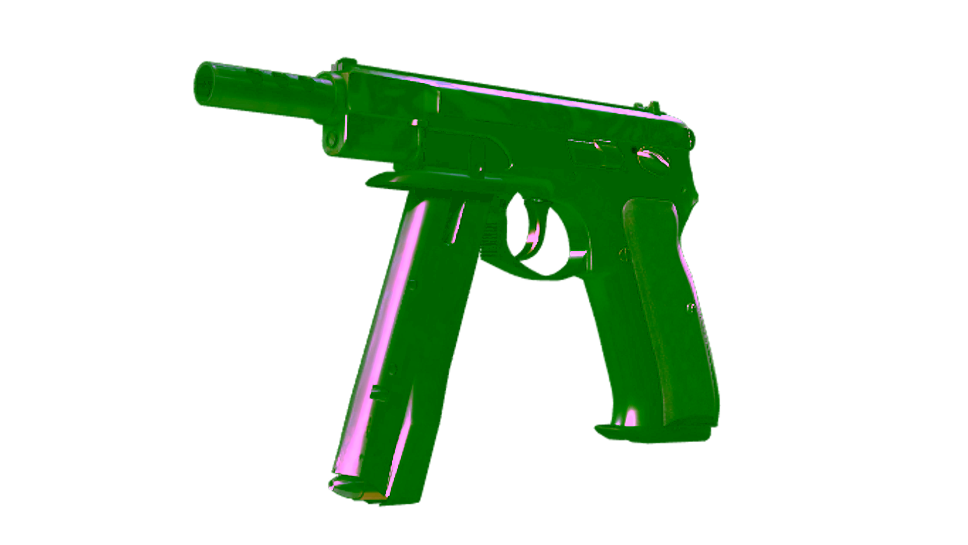 Display for Souvenir CZ75-Auto | Army Sheen (Minimal Wear)