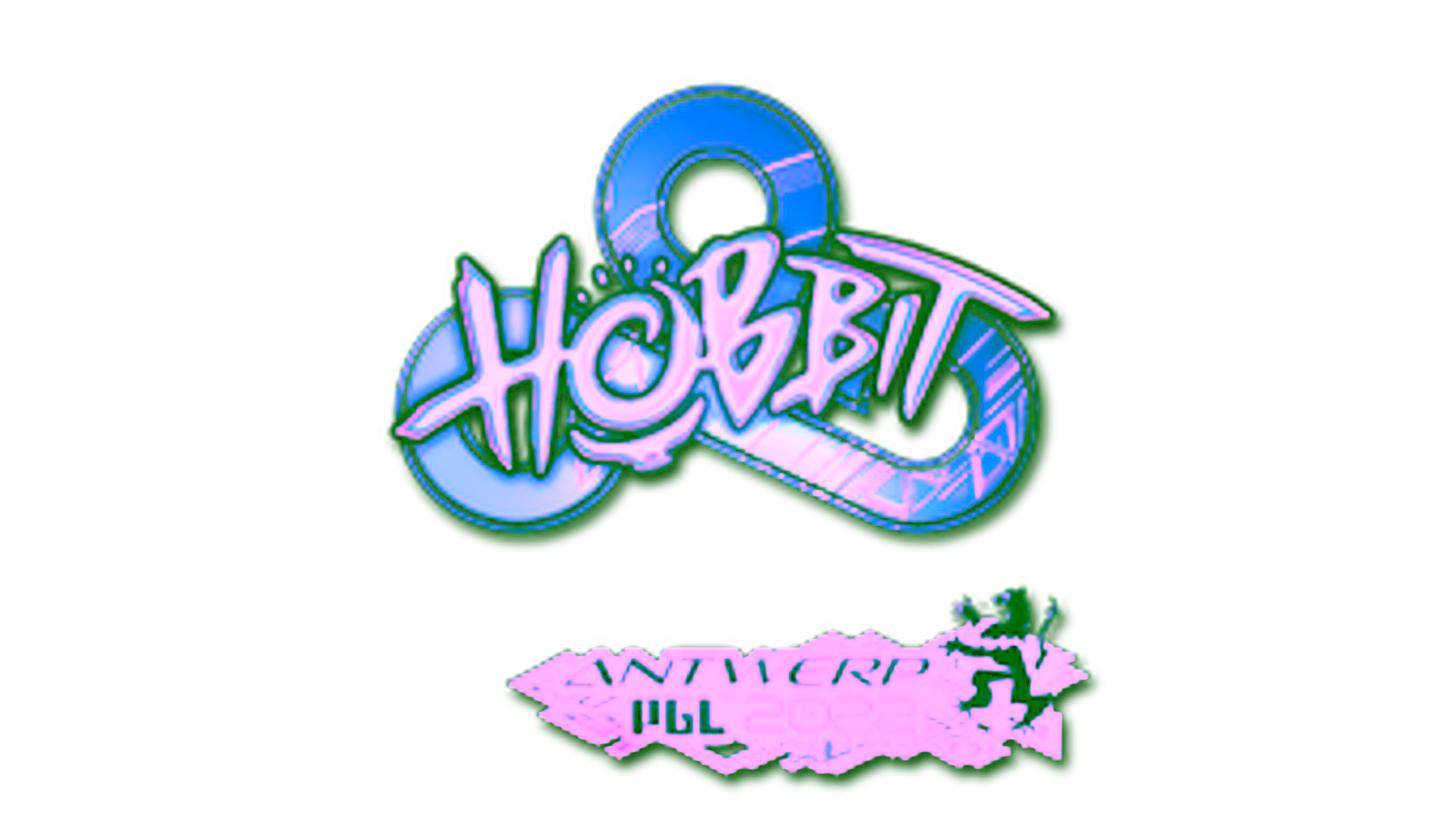 Display for Sticker | Hobbit (Holo) | Antwerp 2022