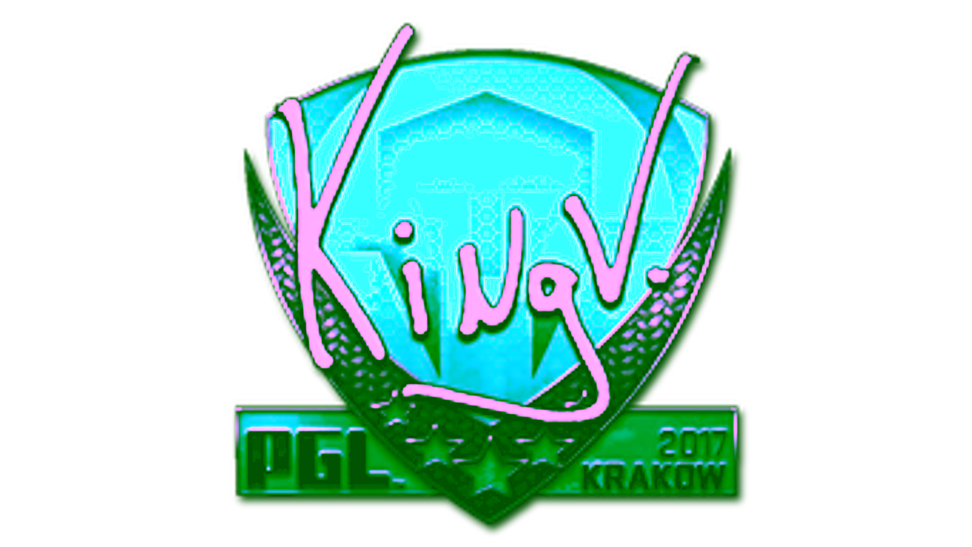 Sticker | kNgV- (Foil) | Krakow 2017 için görüntü