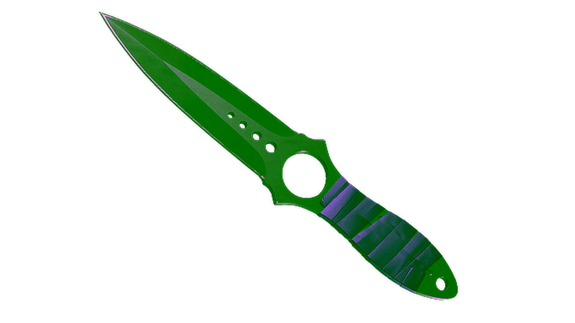 Display for ★ StatTrak™ Skeleton Knife | Ultraviolet (Field-Tested)