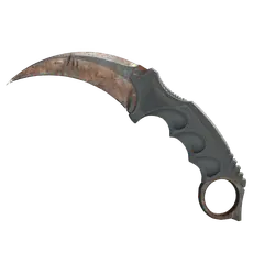 ★ Karambit | Rust Coat (Battle-Scarred)