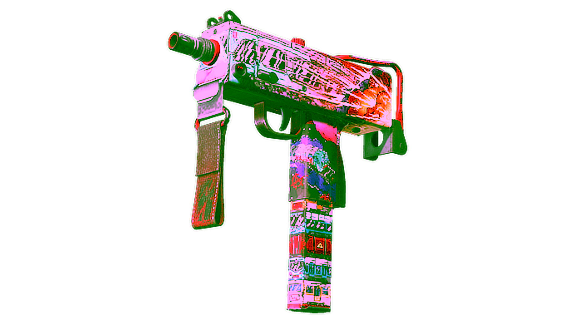 Visar för Souvenir MAC-10 | Derailment (Field-Tested)