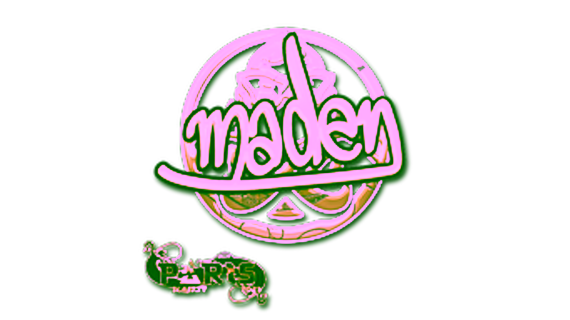 Wyświetl dla Sticker | maden (Gold) | Paris 2023