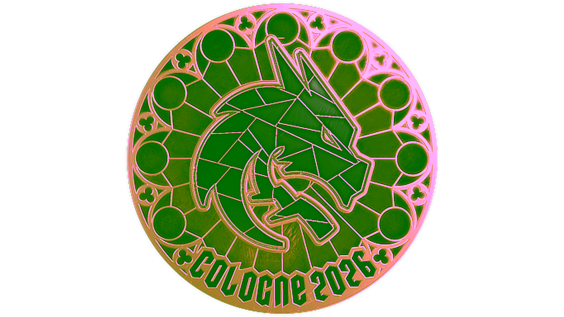 Display for Sticker | Team Spirit (Gold) | Cologne 2026