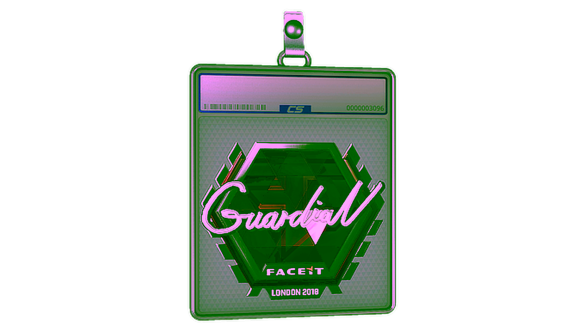 Display for Sticker Slab | GuardiaN (Foil) | London 2018