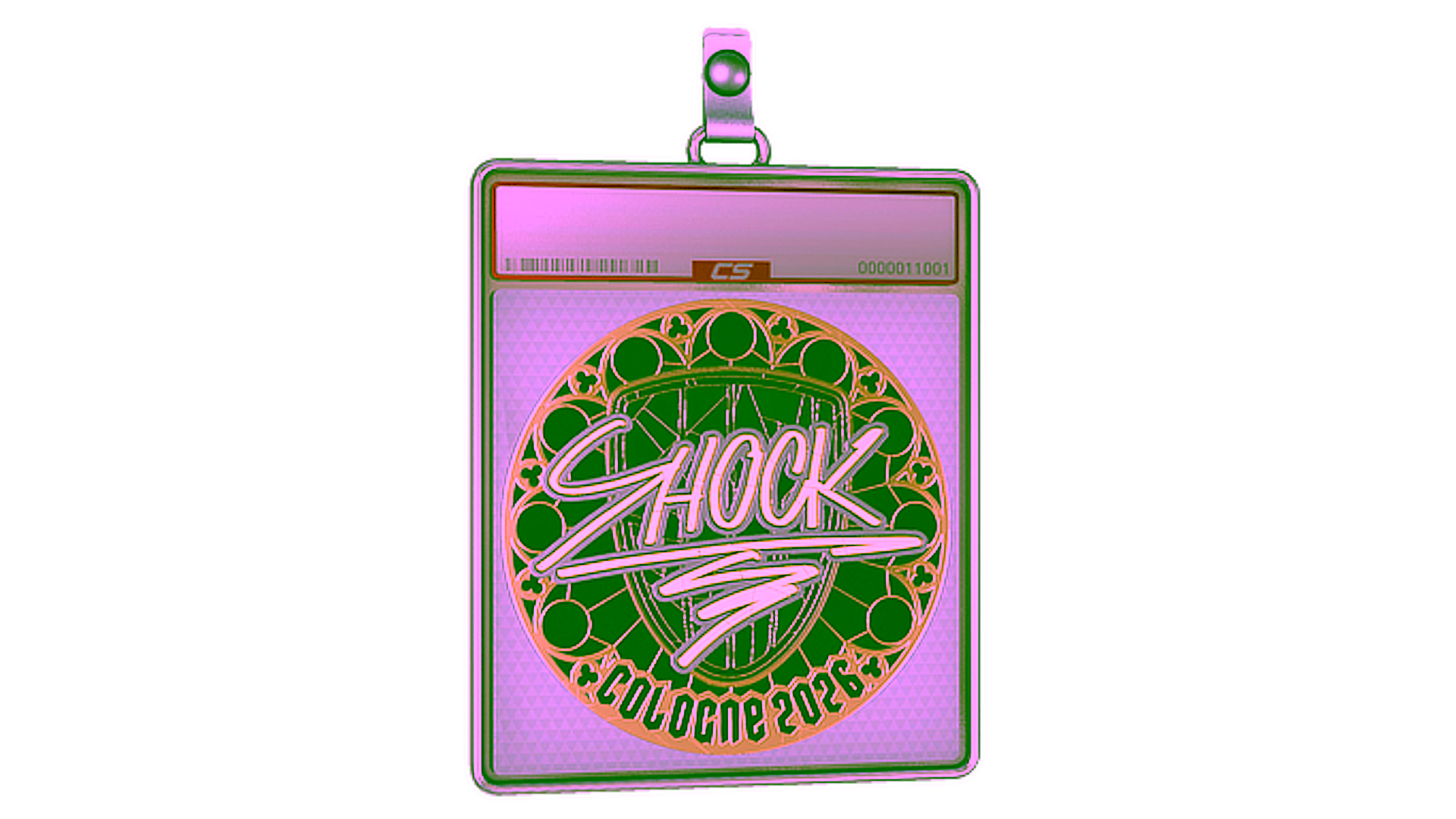 Display for Sticker Slab | SHOCK (Gold) | Cologne 2026