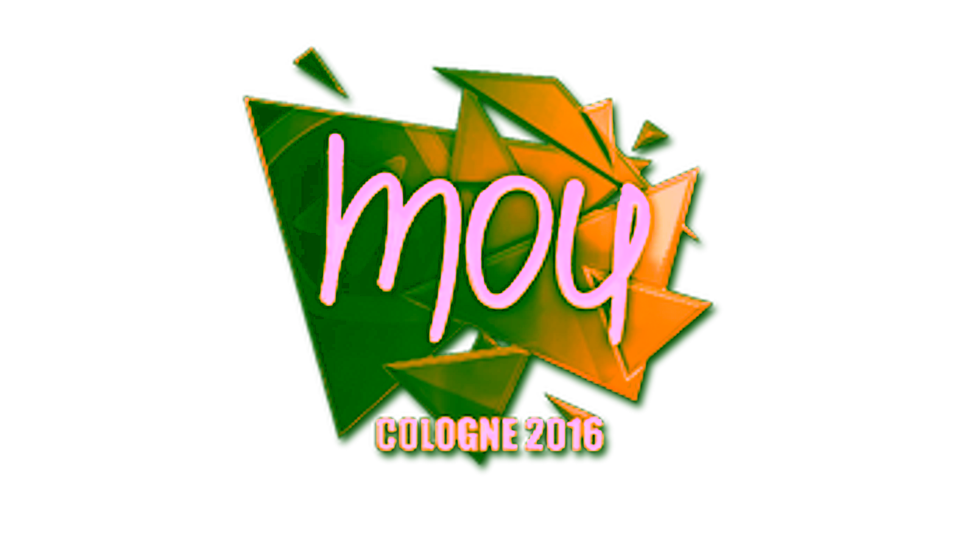 Mostrar para Sticker | mou (Gold) | Cologne 2016