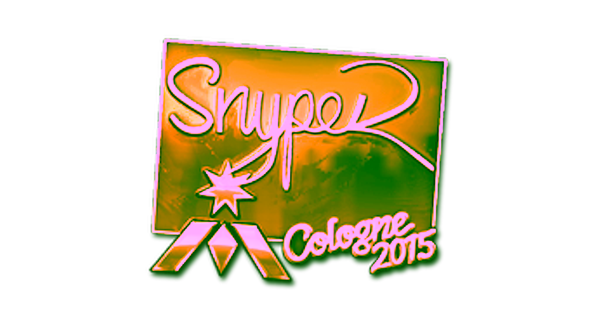Mostrar para Sticker | SnypeR (Gold) | Cologne 2015