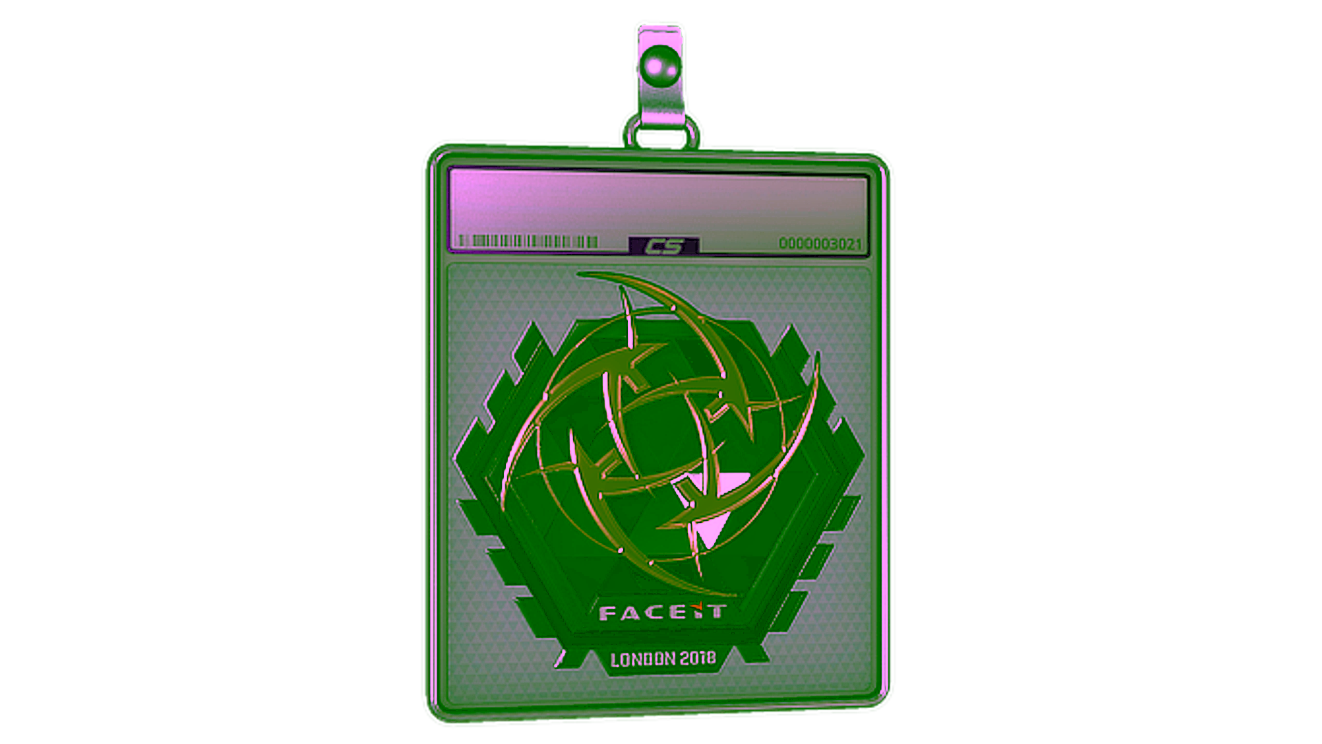 Display for Sticker Slab | Ninjas in Pyjamas (Foil) | London 2018