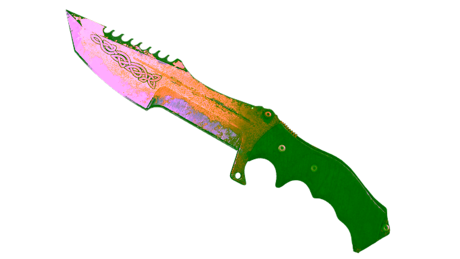 Display for ★ StatTrak™ Huntsman Knife | Lore (Battle-Scarred)