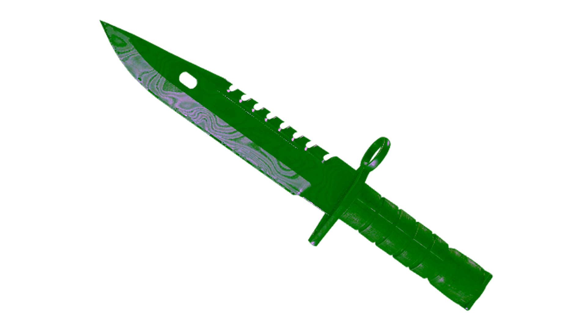 Display for ★ StatTrak™ M9 Bayonet | Damascus Steel (Battle-Scarred)