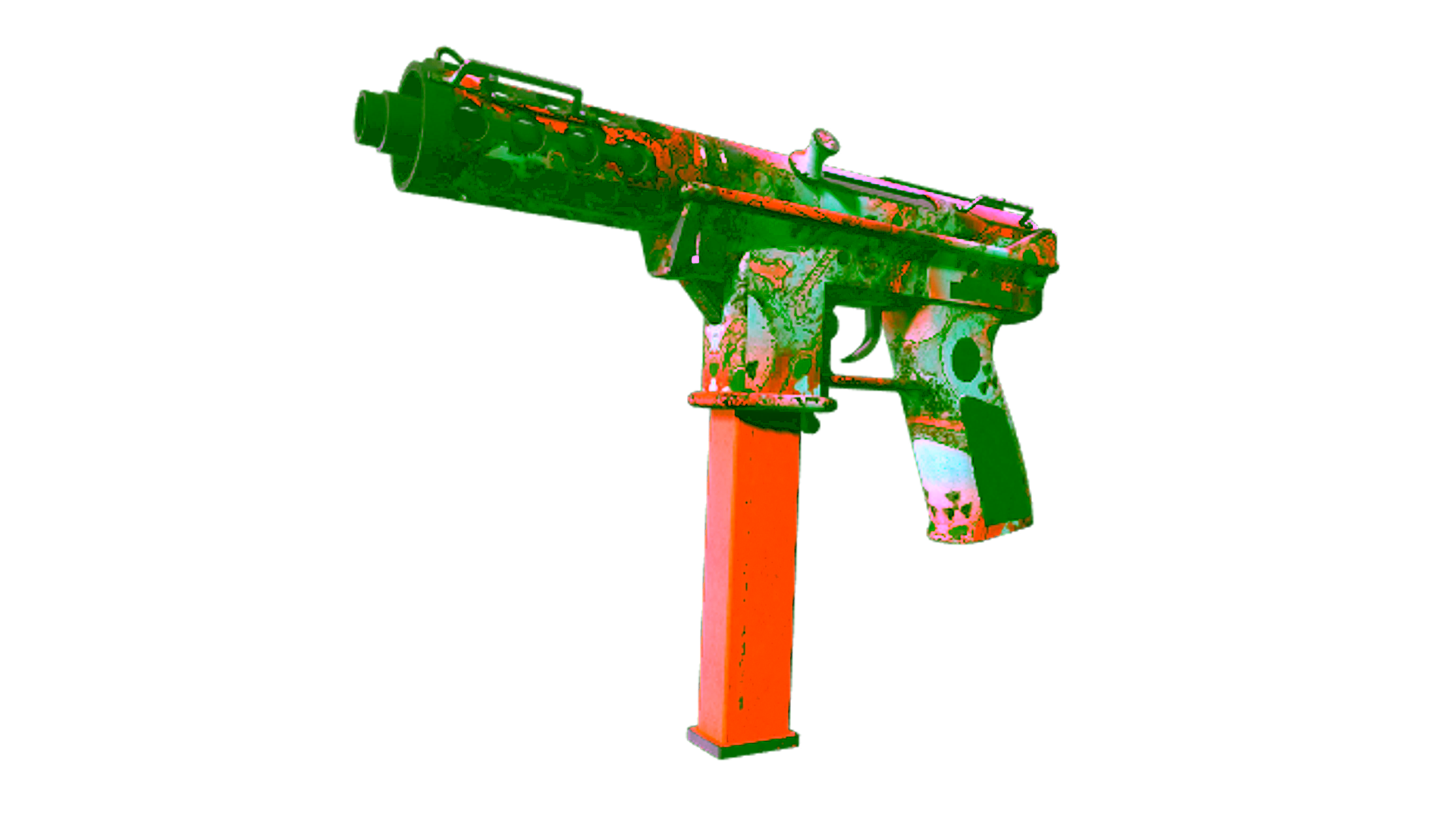 Display for Souvenir Tec-9 | Toxic (Well-Worn)