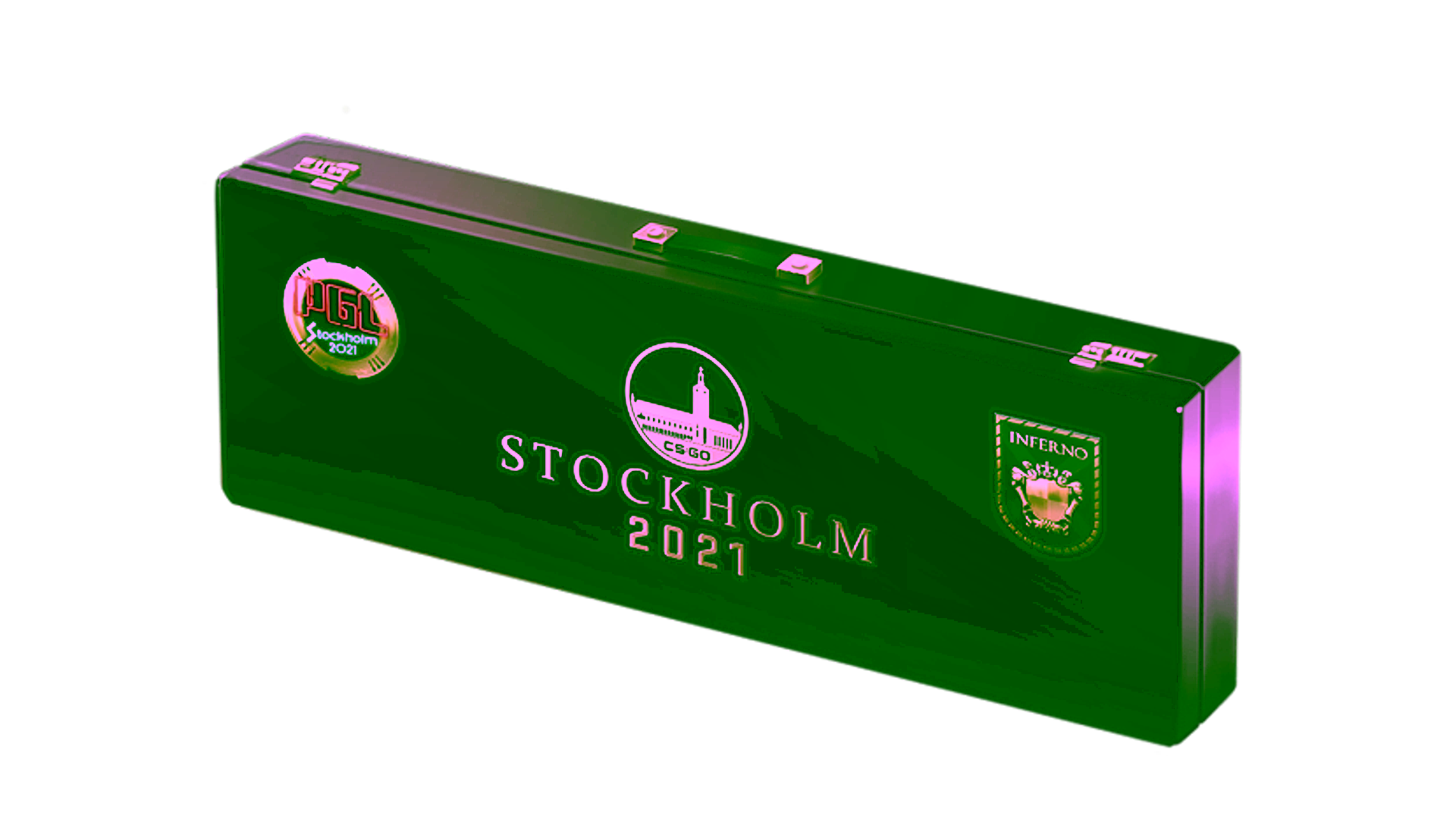 Display for Stockholm 2021 Inferno Souvenir Package