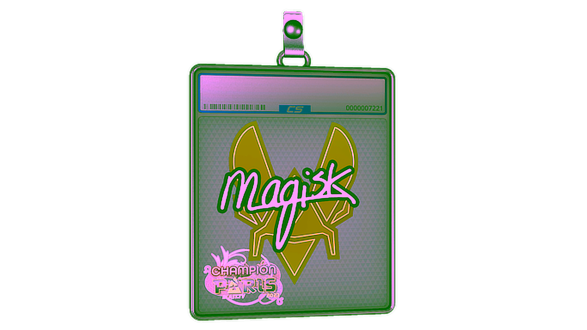 Anzeige für Sticker Slab | Magisk (Champion) | Paris 2023