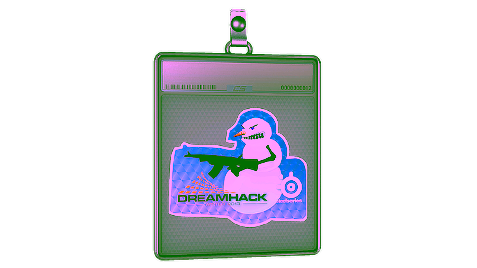 Display for Sticker Slab | Frosty the Hitman (Foil)