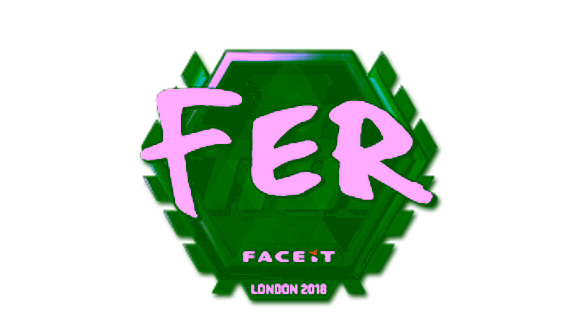 Display for Sticker | fer (Foil) | London 2018