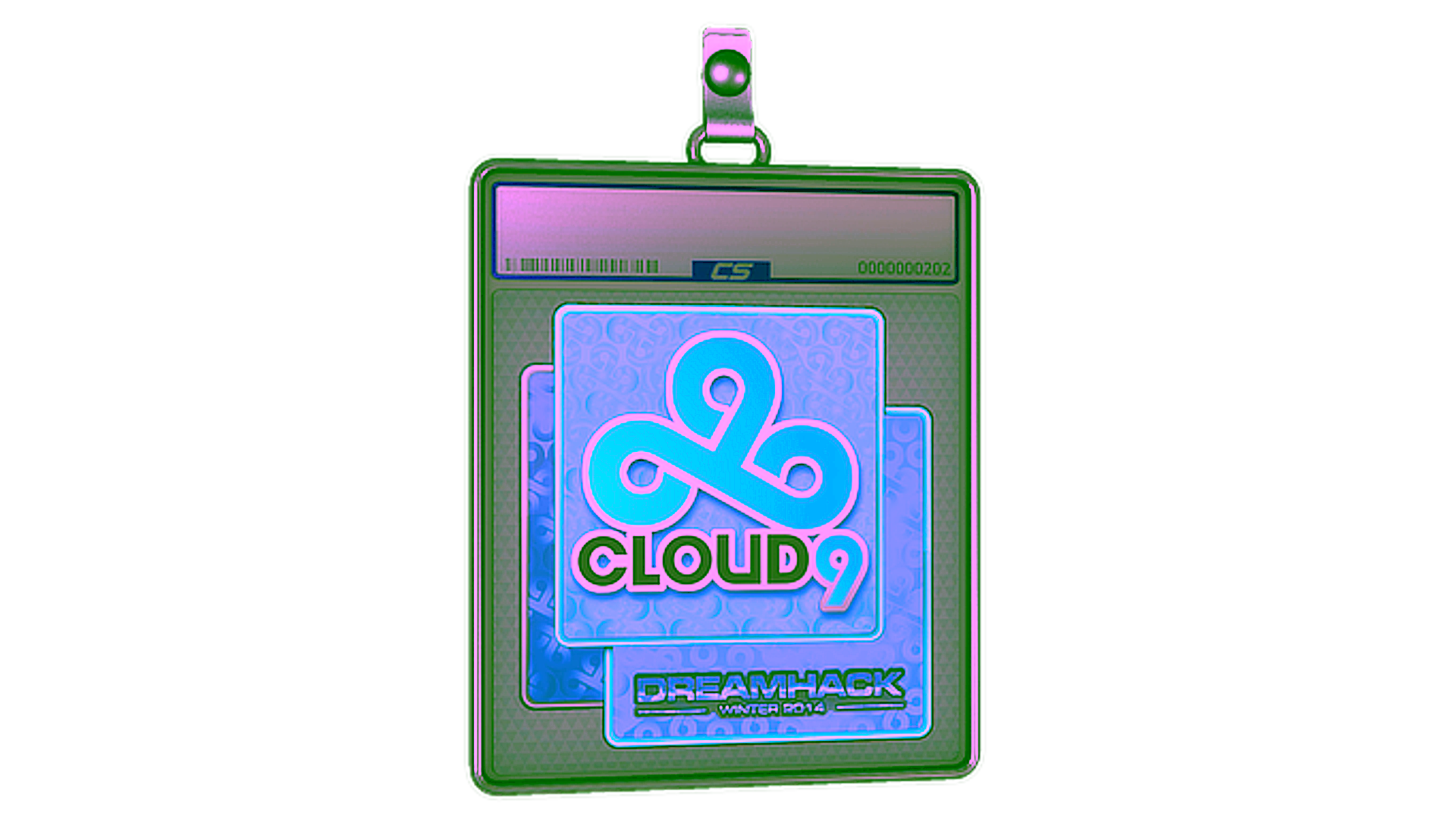 Mostrar para Sticker Slab | Cloud9 (Holo) | DreamHack 2014