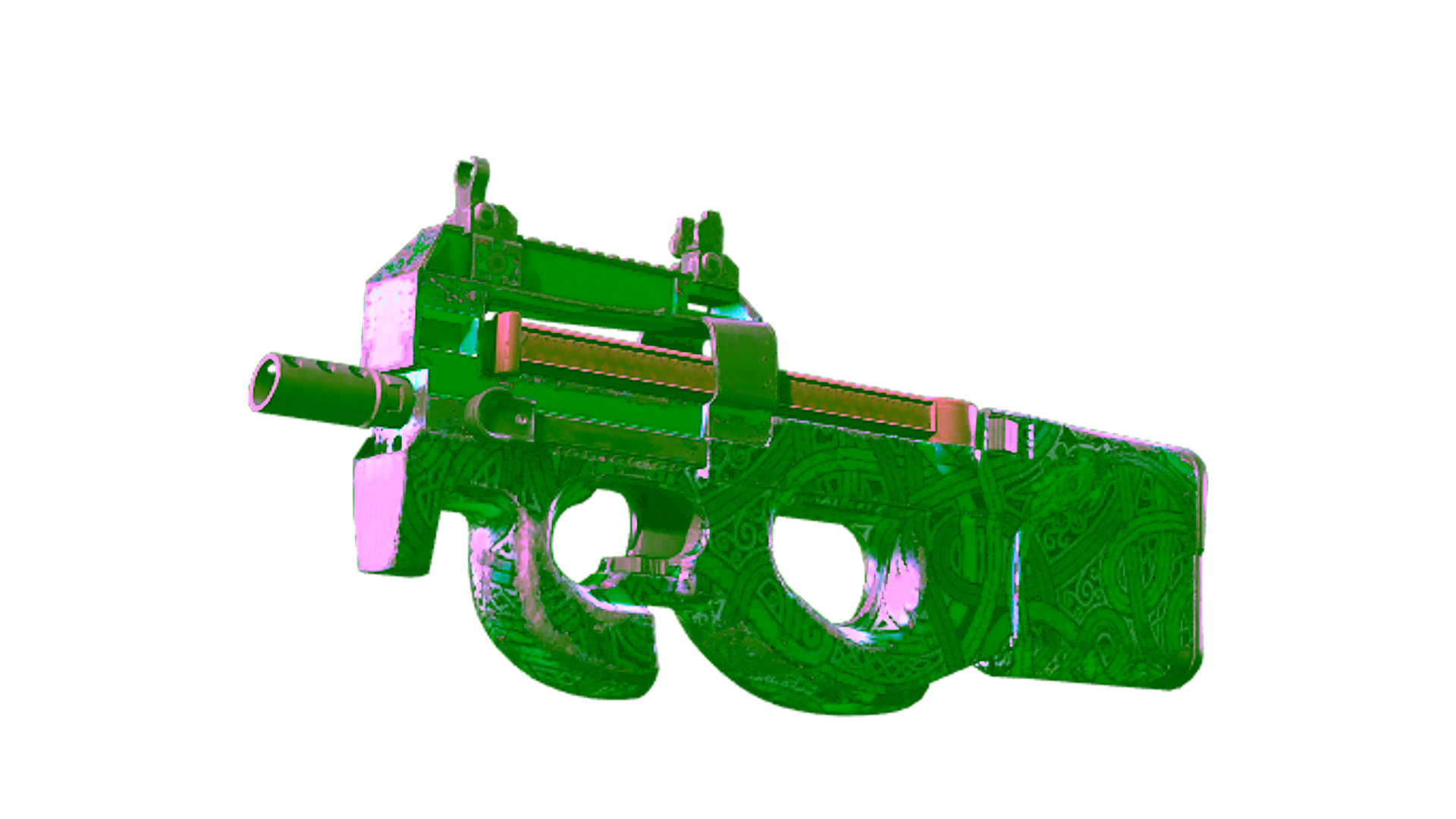 Display for P90 | Astral Jörmungandr (Well-Worn)