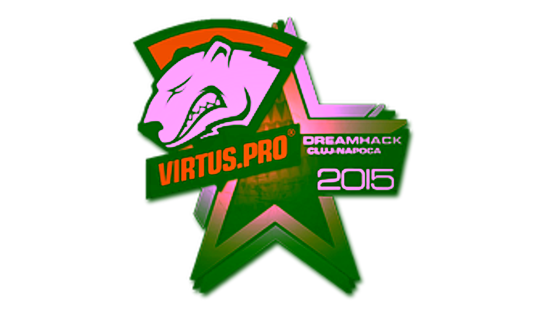 Anzeige für Sticker | Virtus.Pro | Cluj-Napoca 2015