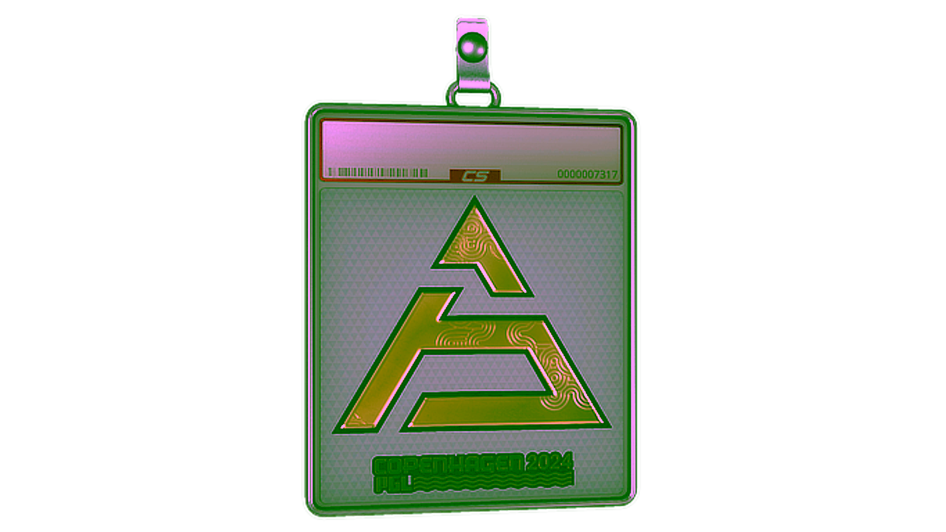 Display for Sticker Slab | SAW (Gold) | Copenhagen 2024