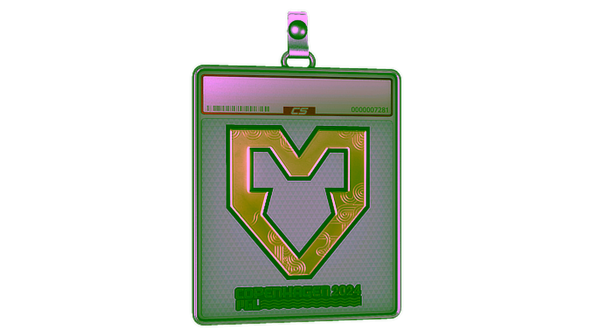 Display for Sticker Slab | MOUZ (Gold) | Copenhagen 2024