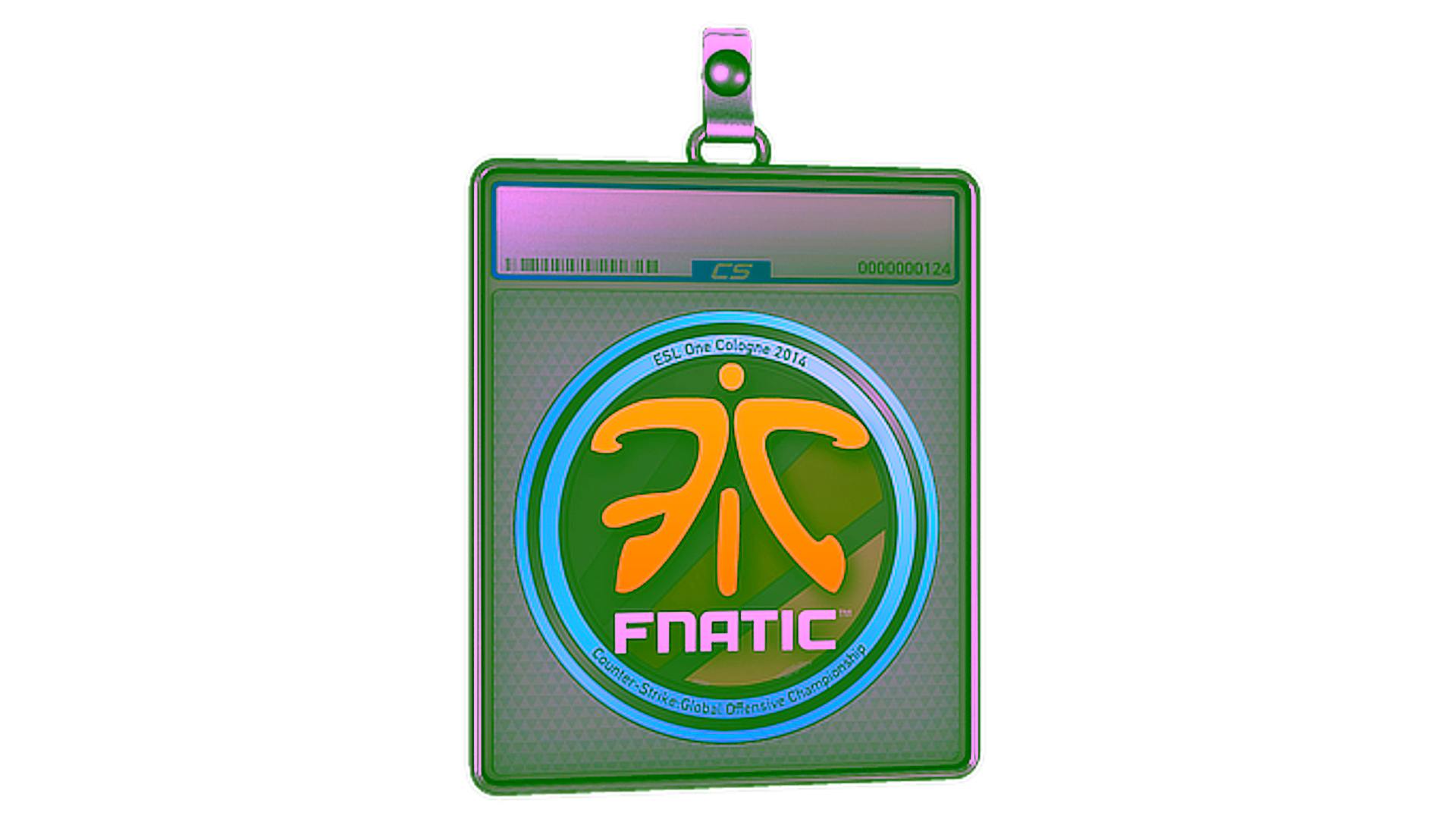 Display for Sticker Slab | Fnatic | Cologne 2014