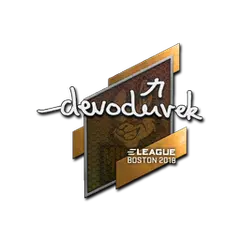 Sticker devoduvek Boston 2018