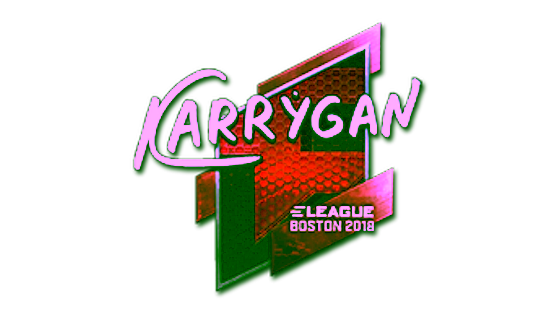 Display for Sticker | karrigan (Foil) | Boston 2018