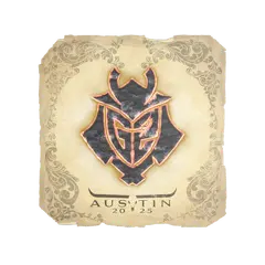 Sticker G2 Esports Austin 2025