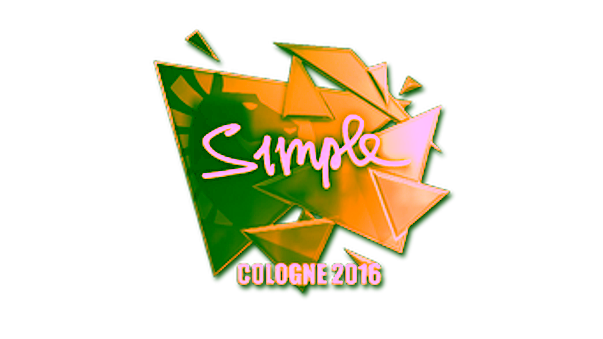 Mostrar para Sticker | s1mple (Gold) | Cologne 2016