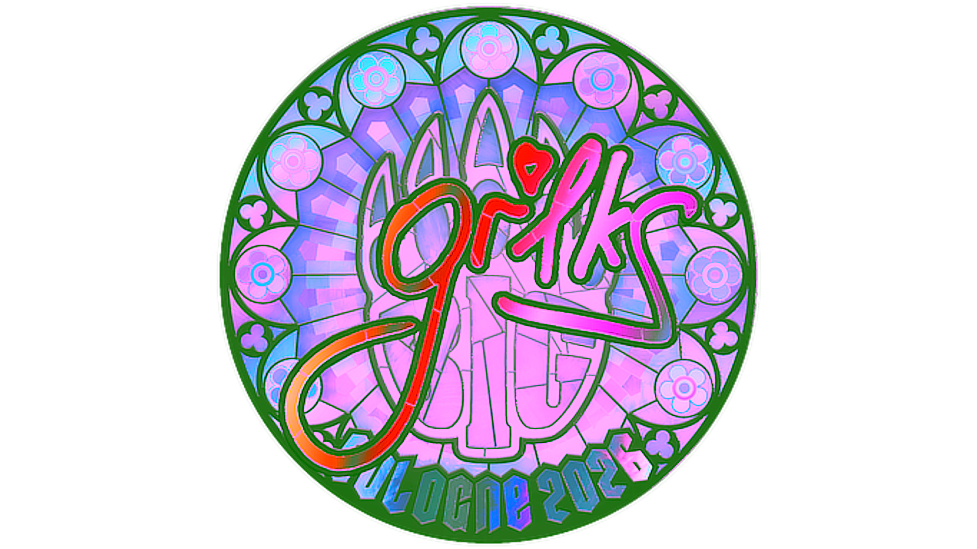 Display for Sticker | gr1ks (Holo) | Cologne 2026