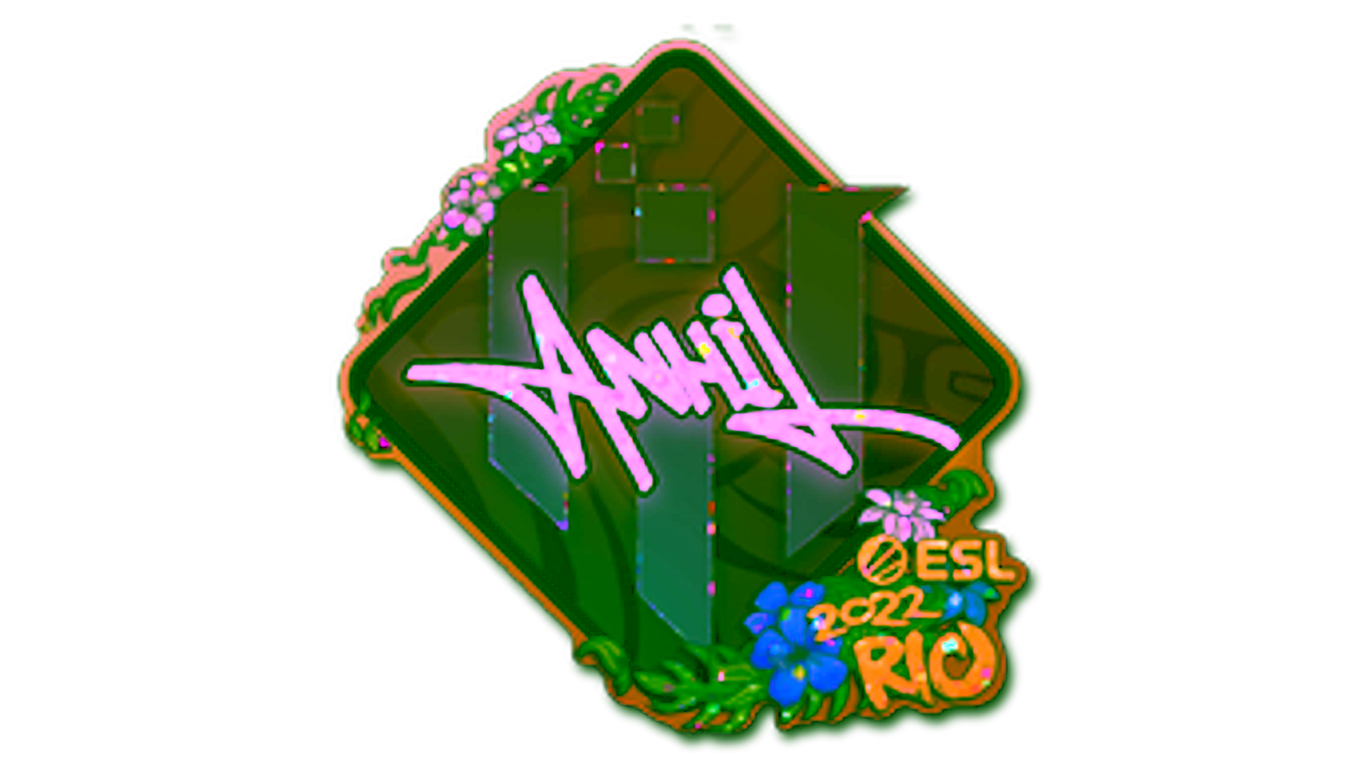 Display for Sticker | ANNIHILATION (Glitter) | Rio 2022