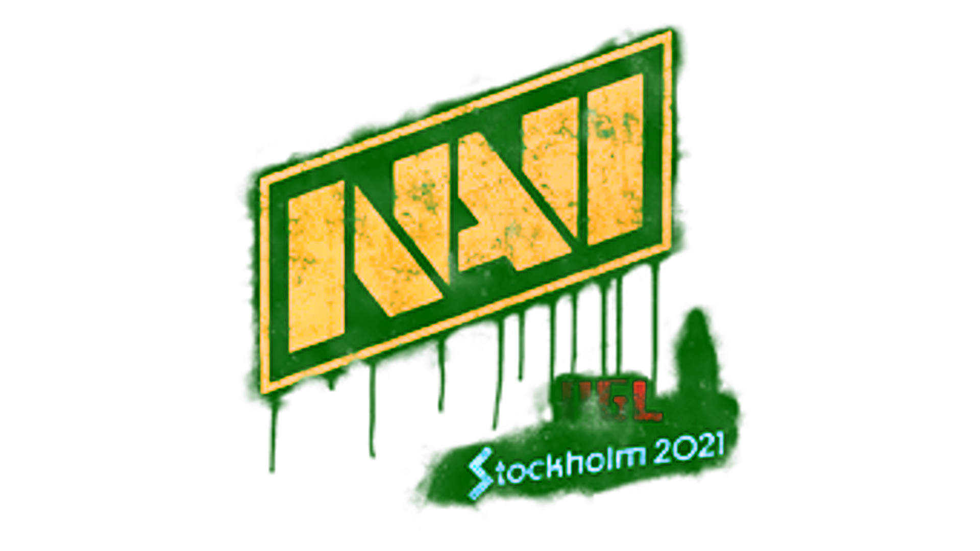 Display for Sealed Graffiti | Natus Vincere | Stockholm 2021