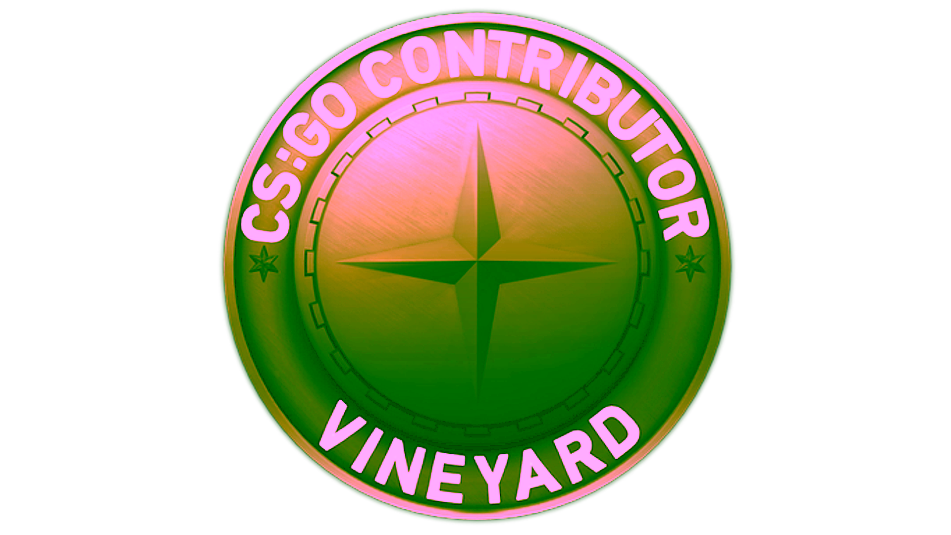 Display for Vineyard Map Coin