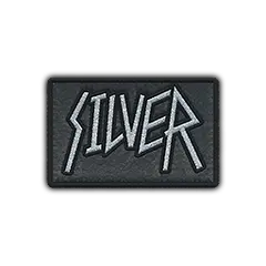 Patch Metal Silver