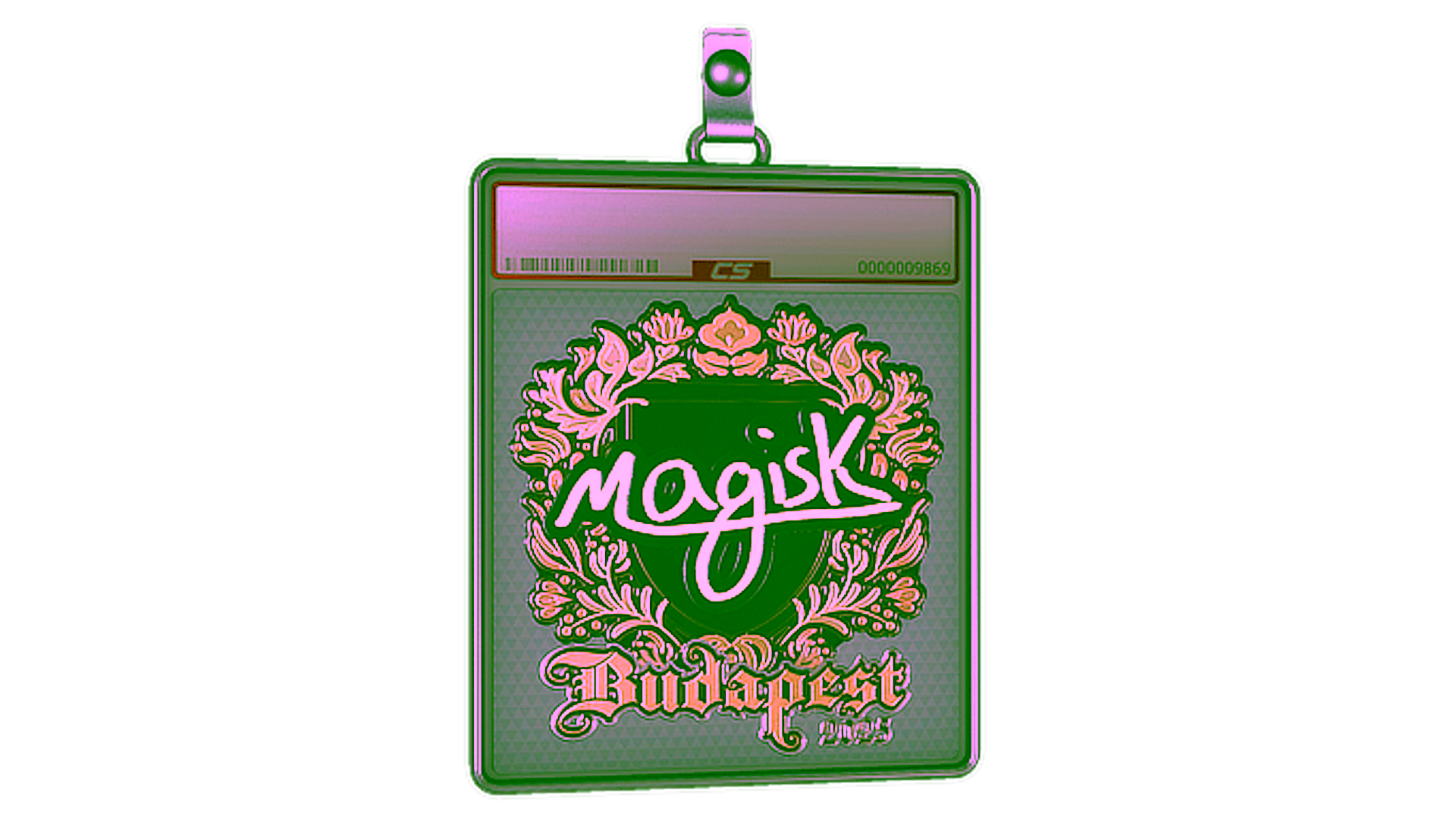 Display for Sticker Slab | Magisk (Gold) | Budapest 2025