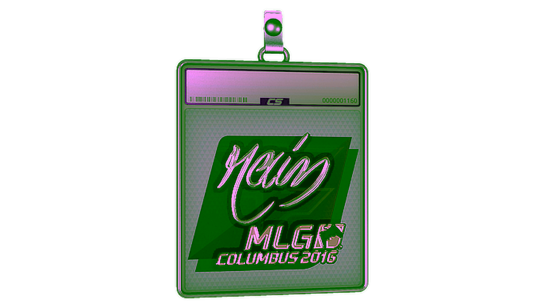 Affichage pour Sticker Slab | rain (Foil) | MLG Columbus 2016